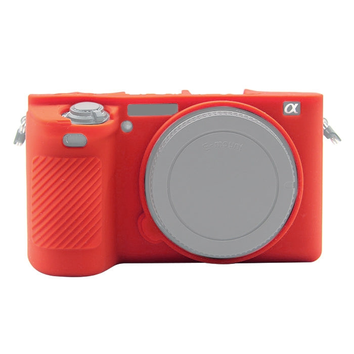 Soft Silicone Protective Case for Sony ILCE-6500 – Durable Build, Easy to Use, For Sony ILCE-6500, For Sony A6500 For Sony A6500 Red