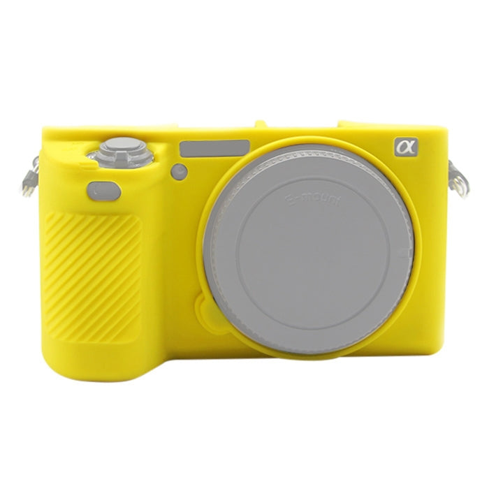 Soft Silicone Protective Case for Sony ILCE-6500 – Durable Build, Easy to Use, For Sony ILCE-6500, For Sony A6500 For Sony A6500 Yellow