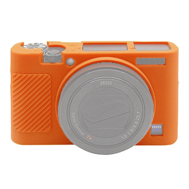 Soft Silicone Protective Case for Sony RX100 III / IV / V – Durable Build, Easy to Use, For Sony RX100 IV, For Sony RX100 III / IV / V, For Sony RX100III For Sony RX100 III IV V Orange