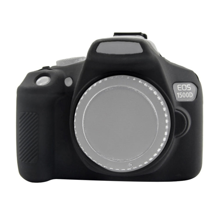 PULUZ Soft Silicone Protective Case for Canon EOS 1300D / 1500D, For Canon 1300D For Canon 1300D Black