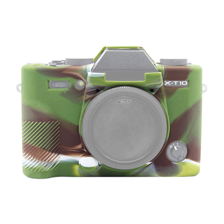 Soft Silicone Protective Case for FUJIFILM XT10 – Durable Build, Easy to Use, For FUJI XT10 For FUJI XT10 Camouflage