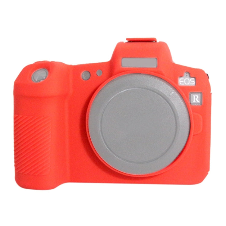 PULUZ Soft Silicone Protective Case for Canon EOS R, For Canon EOS R For Canon EOS R Red