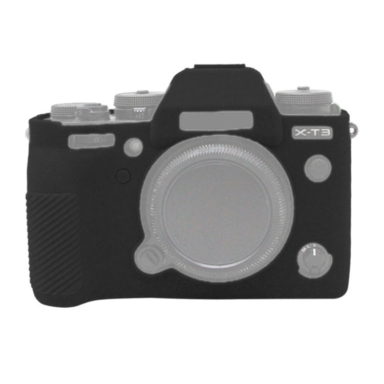 Soft Silicone Protective Case for FUJIFILM XT3 – Durable Build, Easy to Use, For FUJI X-T3, For FUJI XT3, For FUJIFILM XT3 For FUJI XT3 Black