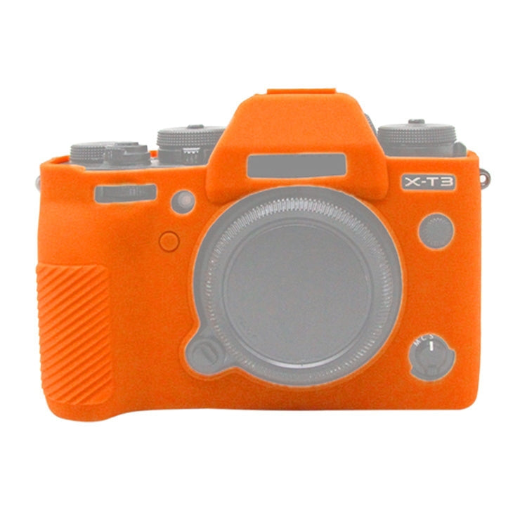 Soft Silicone Protective Case for FUJIFILM XT3 – Durable Build, Easy to Use, For FUJI X-T3, For FUJI XT3, For FUJIFILM XT3 For FUJIFILM XT3 Orange