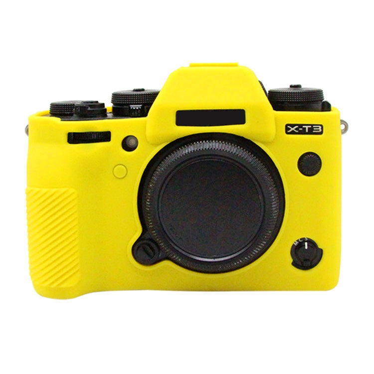 Soft Silicone Protective Case for FUJIFILM XT3 – Durable Build, Easy to Use, For FUJI X-T3, For FUJI XT3, For FUJIFILM XT3 For FUJIFILM XT3 Yellow