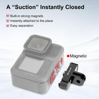 For GoPro HERO13 Black PULUZ Magnetic Quick Release Base Mount, For GoPro HERO13 Black / MAX2 (Black), For GoPro HERO13 Black (Black Red)