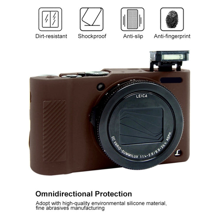 PULUZ Soft Silicone Protective Case for Panasonic Lumix LX10, For Panasonic Lumix LX10