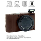 PULUZ Soft Silicone Protective Case for Panasonic Lumix LX10, For Panasonic Lumix LX10