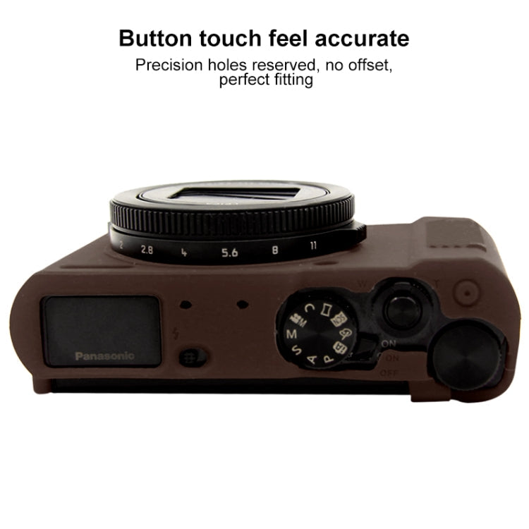 PULUZ Soft Silicone Protective Case for Panasonic Lumix LX10, For Panasonic Lumix LX10