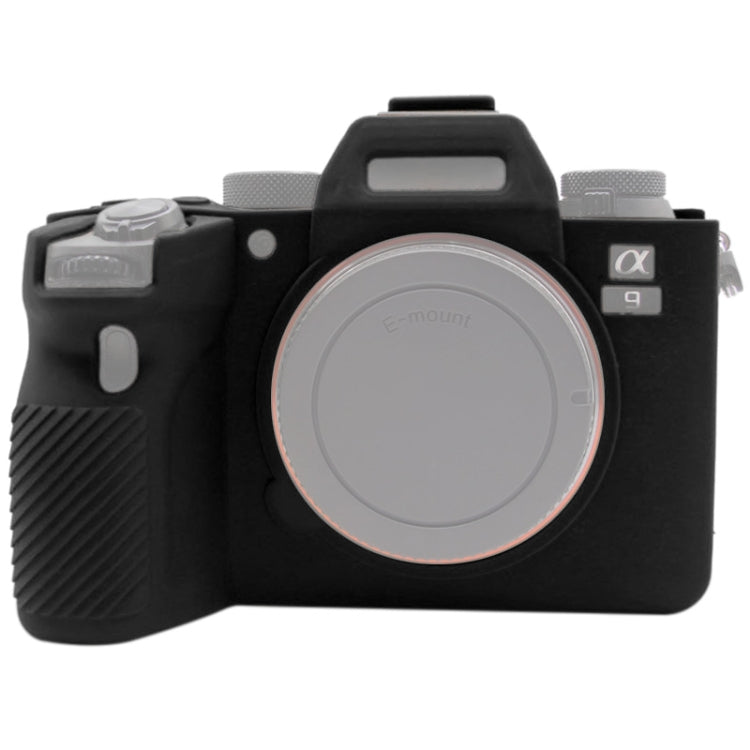 PULUZ Soft Silicone Protective Case for Sony ILCE-9M2/ Alpha 9 II / A92, For Sony ILCE-9M2, Fr Sony ILCE-9M2 For Sony ILCE-9M2 Black