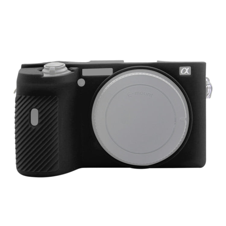 PULUZ Soft Silicone Protective Case for Sony A6600 / ILCE-6600, For Sony A6600 For Sony A6600 Black