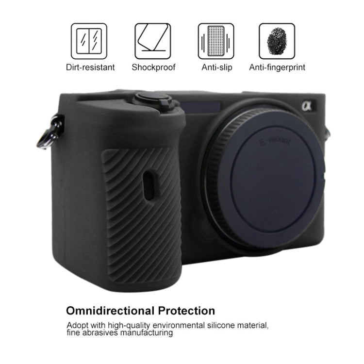Soft Silicone Protective Case for Sony A6600 / ILCE-6600 – Durable Build, Easy to Use, For Sony A6600