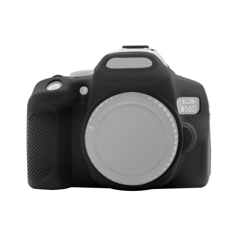 PULUZ Soft Silicone Protective Case for Canon EOS 850D, For Canon EOS 850D For Canon EOS 850D Black
