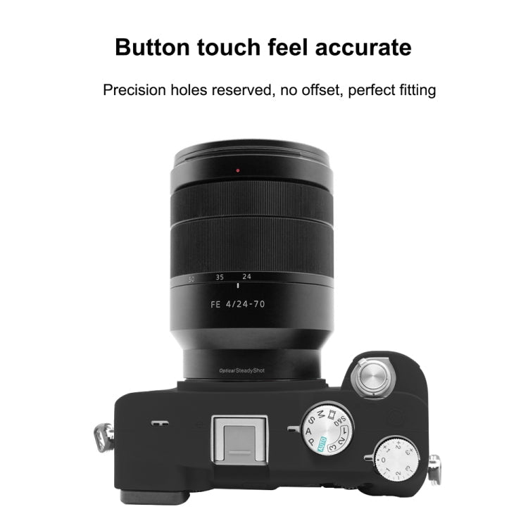 Soft Silicone Protective Case for Sony A7C / ILCE-7C – Durable Build, Easy to Use, For Sony A7C