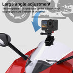 PULUZ Motorcycle Windshield Clip Bracket Camera Mount, Windshield Clip II