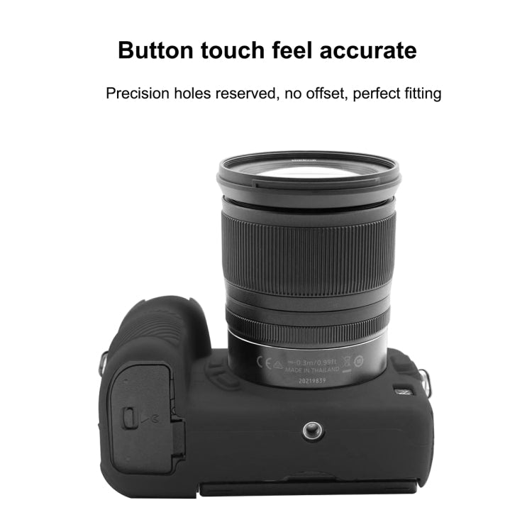 PULUZ Soft Silicone Protective Case for Nikon Z6 II, For Nikon Z6 II