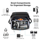 Portable Carry Bag Single Shoulder Storage Bag for DJI Mini Series Drone / DJI Osmo Pocket Series, Shoulder Storage Bag – Leather