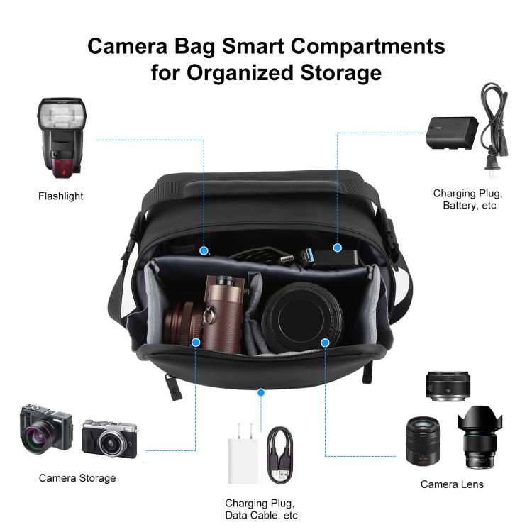 Portable Carry Bag Single Shoulder Storage Bag for DJI Mini Series Drone / DJI Osmo Pocket Series, Shoulder Storage Bag – Leather
