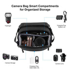 Portable Carry Bag Single Shoulder Storage Bag for DJI Mini Series Drone / DJI Osmo Pocket Series, Shoulder Storage Bag – Leather