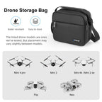 Portable Carry Bag Single Shoulder Storage Bag for DJI Mini Series Drone / DJI Osmo Pocket Series, Shoulder Storage Bag – Leather