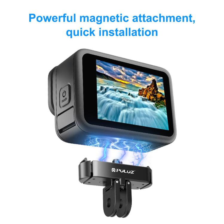 For GoPro HERO13 Black PULUZ Magnetic Quick Release Metal Base, For GoPro HERO13 Black / MAX2