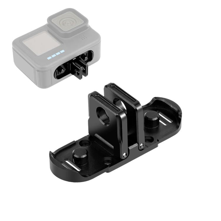 PULUZ Quick Release Magnetic Folding Base Adapter for GoPro HERO12 Black /11 Black /11 Black mini /10 Black /9 Black /8 Black / Max, Magnetic Folding Base For GoPro HERO12 Black Magnetic Folding Base For GoPro HERO12 Black