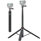 PULUZ 1.3m Action Camera Selfie Stick Tripod Vlog Live Streaming Holder, 1.4m Action Camera Tripod 1.4m Action Camera Tripod
