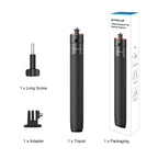 PULUZ 1.3m Action Camera Selfie Stick Tripod Vlog Live Streaming Holder, 1.4m Action Camera Tripod