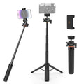 Mini Phone Camera Extension Tripod Stand 360 Degree Ball Head Cold Shoe Selfie Stick, Phone Camera Tripod – Aluminum Alloy Phone Camera Tripod