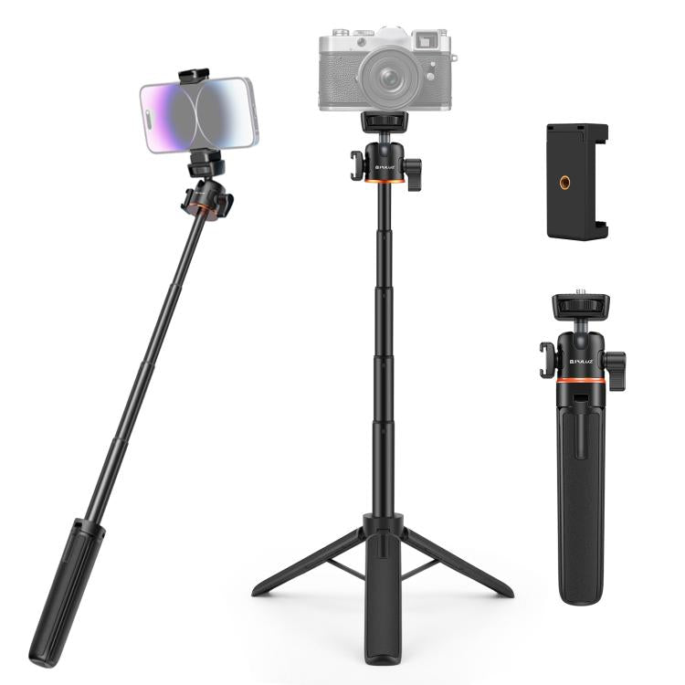 Mini Phone Camera Extension Tripod Stand 360 Degree Ball Head Cold Shoe Selfie Stick, Phone Camera Tripod – Aluminum Alloy Phone Camera Tripod