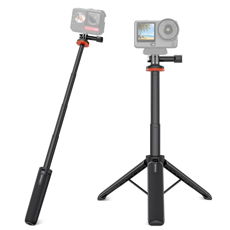 PULUZ Action Camera Extension Tripod Selfie Stick Stand for GoPro, Action Camera Tripod Action Camera Tripod PU733B