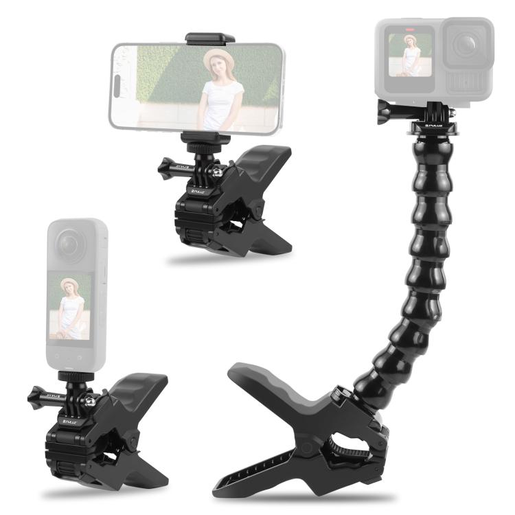 Action Sports Cameras Jaws Flex Clamp Mount with Phone Clamp, Jaws Clamp Mount with Phone Clamp – Durable Build, Easy to Use Jaws Clamp Mount with Phone Clamp