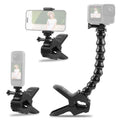 Action Sports Cameras Jaws Flex Clamp Mount with Phone Clamp, Jaws Clamp Mount with Phone Clamp – Durable Build, Easy to Use Jaws Clamp Mount with Phone Clamp