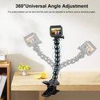 Action Sports Cameras Jaws Flex Clamp Mount with Phone Clamp, Jaws Clamp Mount with Phone Clamp – Durable Build, Easy to Use