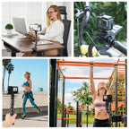 Action Sports Cameras Jaws Flex Clamp Mount with Phone Clamp, Jaws Clamp Mount with Phone Clamp – Durable Build, Easy to Use