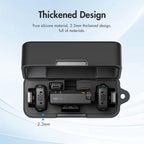 For DJI Mic Mini PULUZ Charging Case Silicone Scratch-proof Protective Cover, For DJI Mic Mini