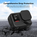 For Insta360 Ace Pro 2 PULUZ Body Silicone Protective Case with Lens Cap & Strap, For Insta360 Ace Pro 2 Silicone Case