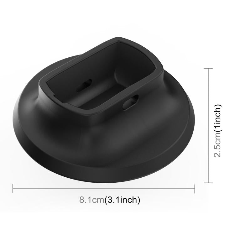 For Insta360 X5 PULUZ Silicone Dock Desktop Adhesive Base Bracket, For Insta360 X5