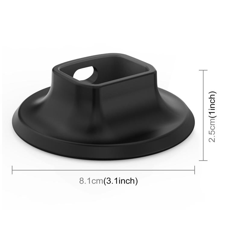 For DJI Osmo Pocket 3 PULUZ Adhesive Type Silicone Dock Desktop Base Bracket, For DJI Osmo Pocket 4P / 4 / 3 Adhesive Type