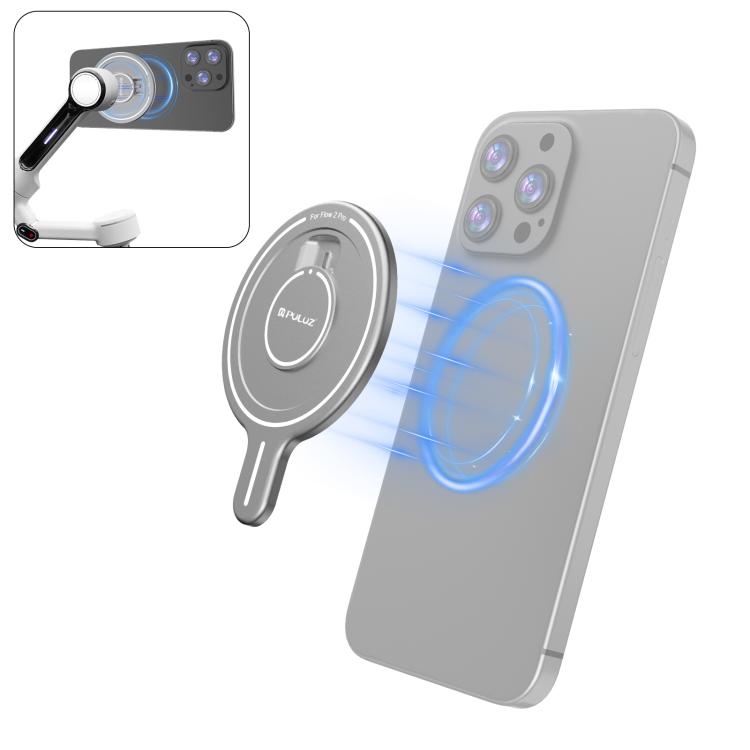 For Insta360 Flow 2 Pro Magnetic Phone Mount Adapter – Magnetic, Aluminum Alloy Default Title
