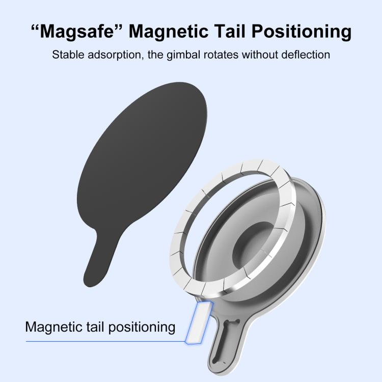 For Insta360 Flow 2 Pro Magnetic Phone Mount Adapter – Magnetic, Aluminum Alloy
