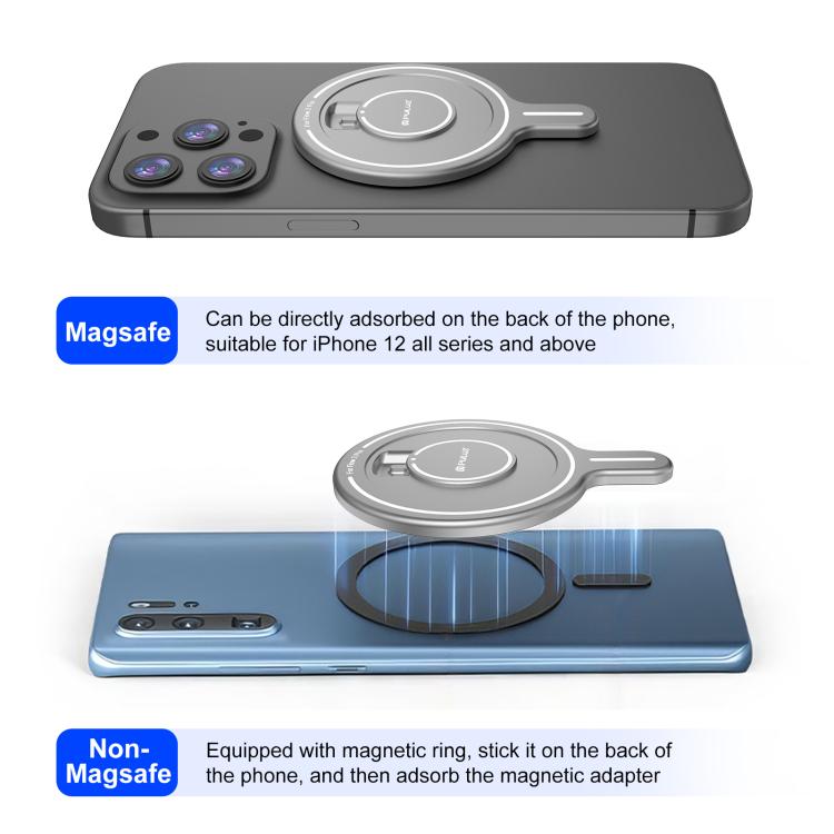 For Insta360 Flow 2 Pro Magnetic Phone Mount Adapter – Magnetic, Aluminum Alloy