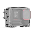 For Insta360 Ace Pro 2 Aluminum Alloy Protective Cage Rig Dual Cold Shoe Housing Frame – Aluminum Alloy, For Insta360 Ace Pro 2 Meta Cage For Insta360 Ace Pro 2 Meta Cage