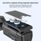 For DJI Osmo Pocket 3 PULUZ Folding Magnetic Mount Base Bracket, Magnetic Mount Base