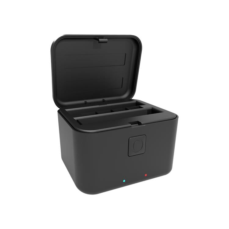 For Insta360 X5 PULUZ Dual-Batteries Charging Box Battery & Memory Card Storage Case, For Insta360 X5 Batteries Charging Box For Insta360 X5 Batteries Charging Box