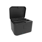 For Insta360 X5 PULUZ Dual-Batteries Charging Box Battery & Memory Card Storage Case, For Insta360 X5 Batteries Charging Box For Insta360 X5 Batteries Charging Box