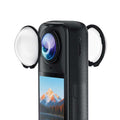 For Insta360 X5 PULUZ Rotation PC Lens Guard Protective Cover, Rotating PC Lens Guard Rotating PC Lens Guard