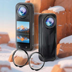 For Insta360 X5 PULUZ Rotation PC Lens Guard Protective Cover, Rotating PC Lens Guard