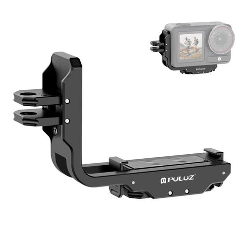 For DJI Osmo Action 5 Pro / 4 / 3 PULUZ Vertical Horizontal Shooting Quick Release Metal Magnetic L Bracket, For DJI Osmo Action 5 Pro / 4 For DJI Osmo Action 5 Pro 4