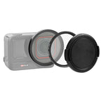 For Insta360 Ace Pro 2 PULUZ 52mm UV Lens Filter Adapter Ring with Lens Cover, For Insta360 Ace Pro 2 Filter Adapter Ring For Insta360 Ace Pro 2 Filter Adapter Ring